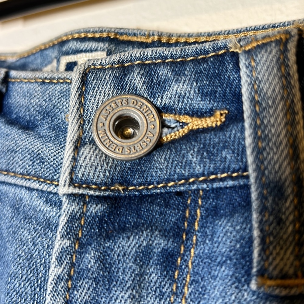 Assets Denim Light Blue Distressed Skinny Jean - Picture 12 of 16